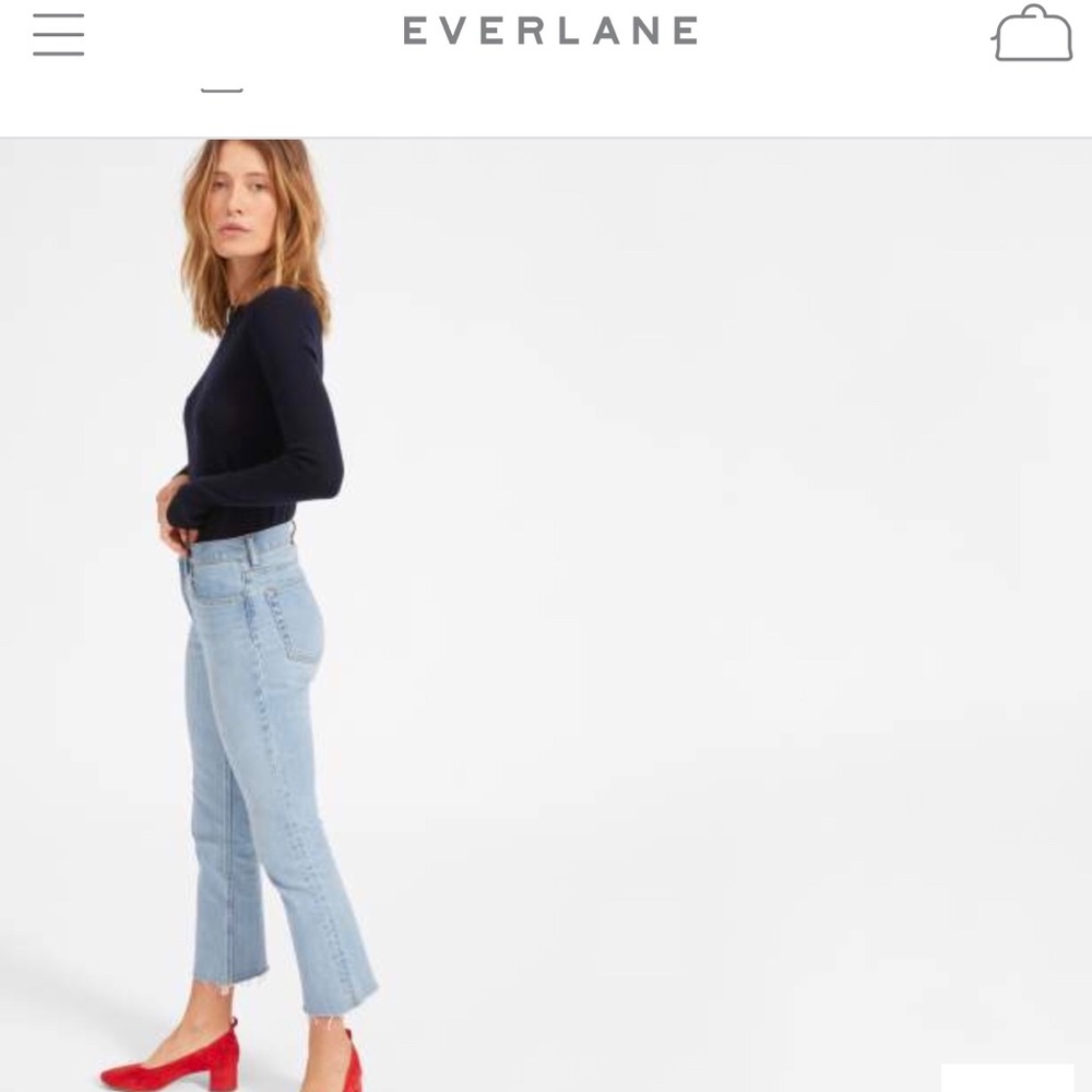 Everlane Kick Crop Jean